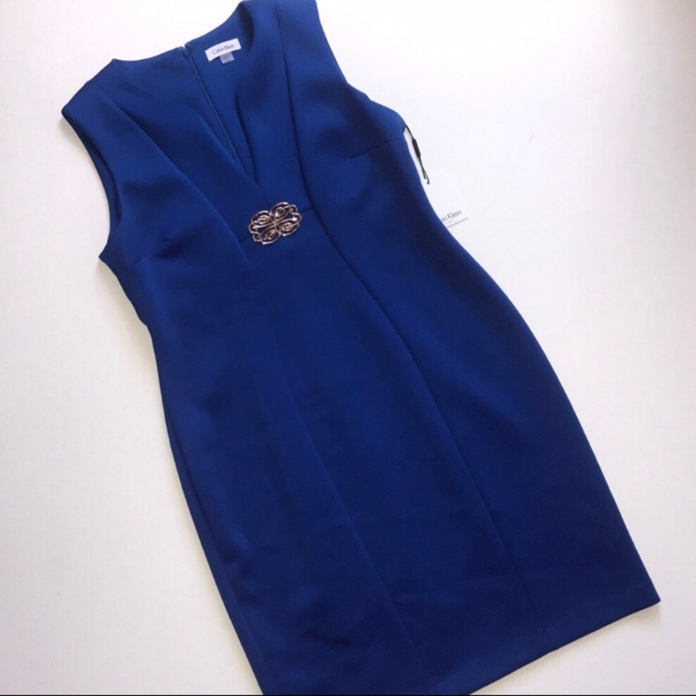 NEW Calvin Klein blue woman’s dress size 14